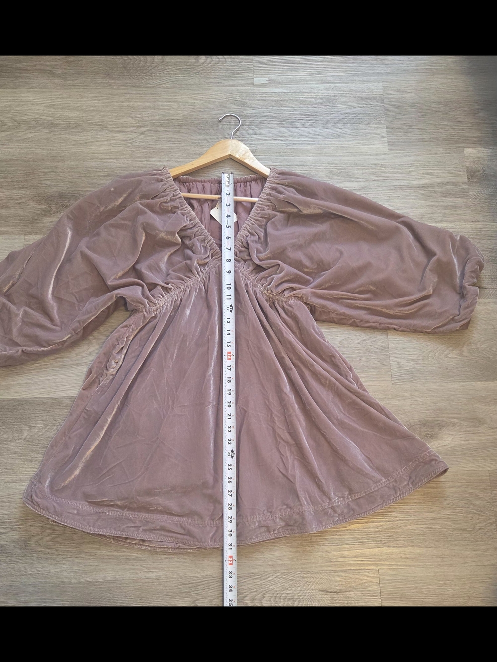 Free People Free People Portia Velvet Size M - Picture 3 of 8